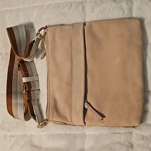 Mark and Graham Suede Crossbody Bag